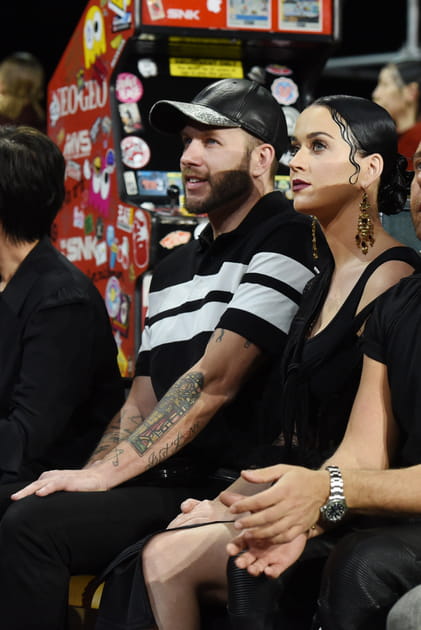 Katy Perry et Johnny Wujek au d&eacute;fil&eacute; Givenchy