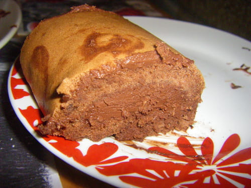 Bûche légère au chocolat