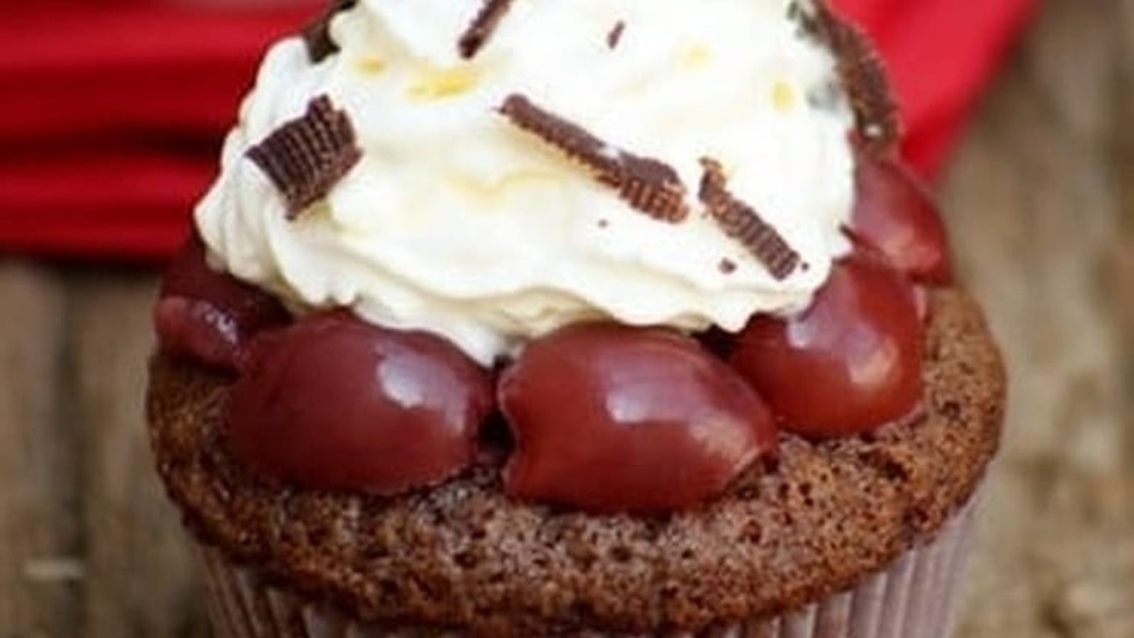 Forêt-noire version cupcake
