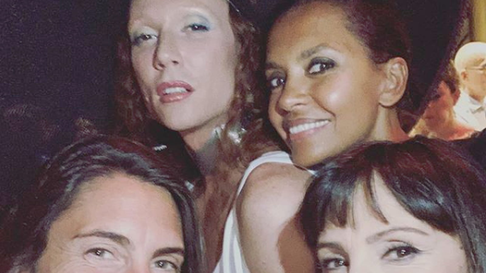 Alessandra Sublet, Romain Brau, Karine Le Marchand et Mathilda May