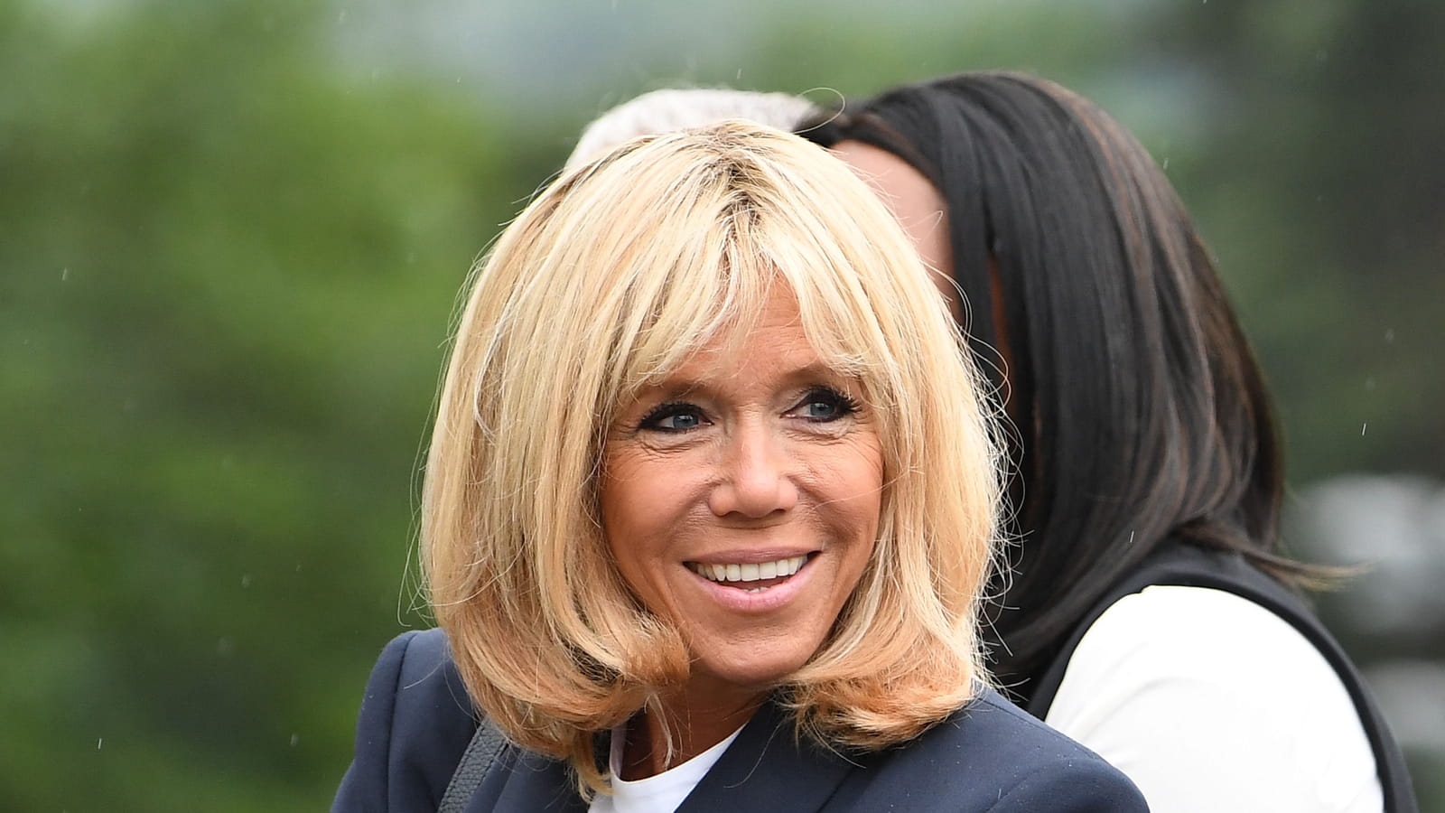 Frange blonde