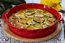 Gratin de courgettes au curry et coco : Etape 2