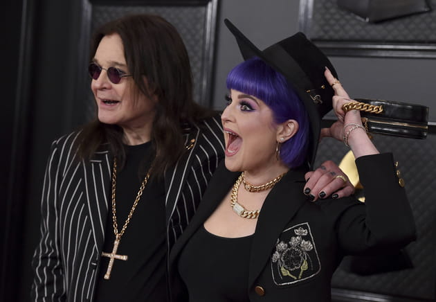 Ozzy Osbourne et Kelly Osbourne, p&egrave;re et fille