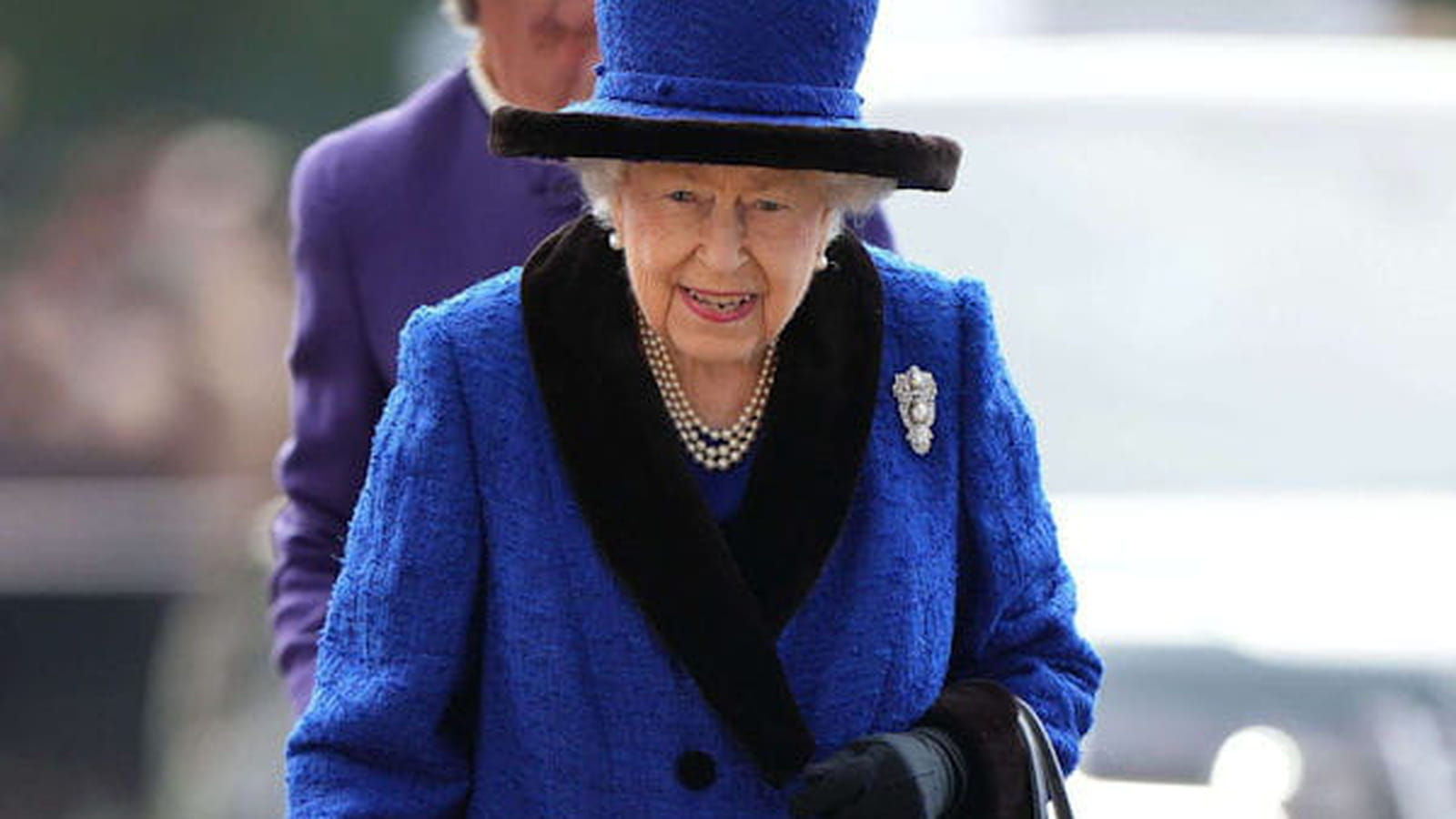 La reine Elizabeth II le 16 octobre 2021
