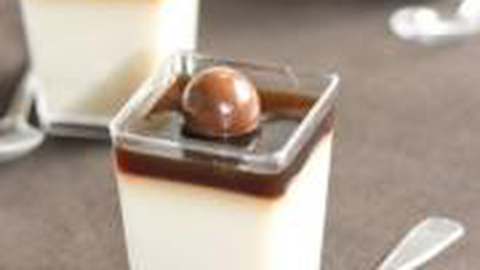 Panna cotta au café