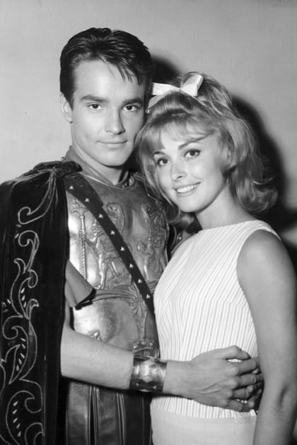 Sharon Tate et Philippe Forquet, fiancés en 1963