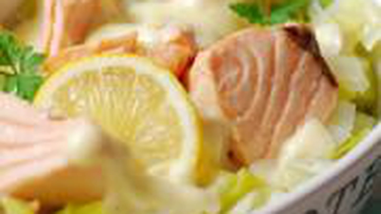 Blanquette de la mer au saumon