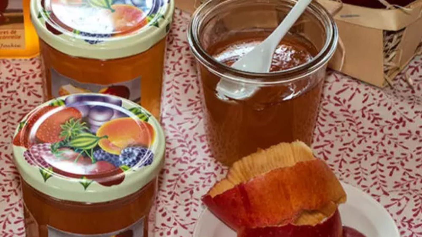 Gelée aux épluchures de pommes