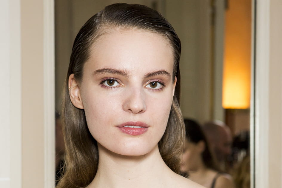 Le maquillage rose d&eacute;licat