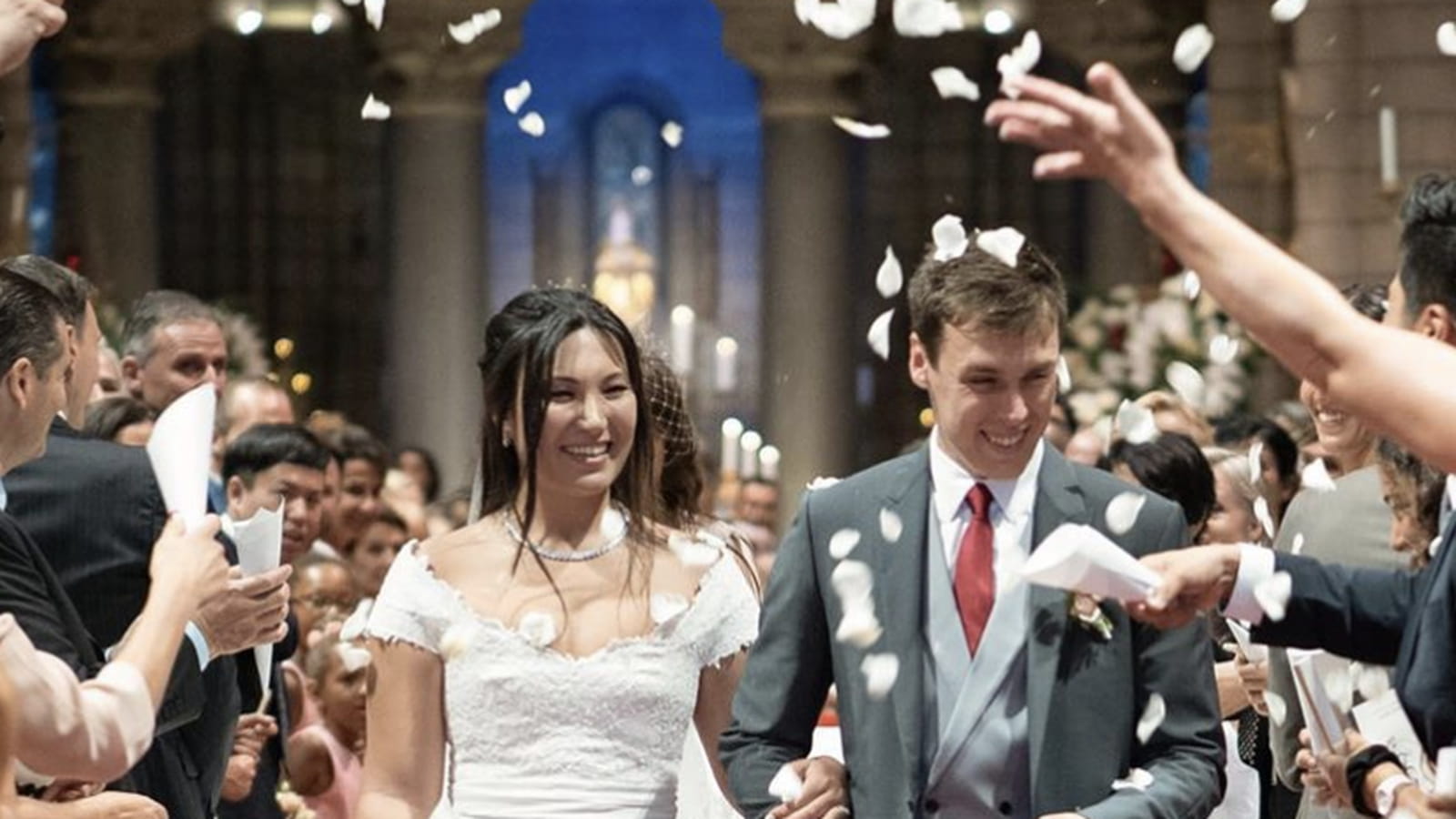 Marie Chevallier et Louis Ducruet