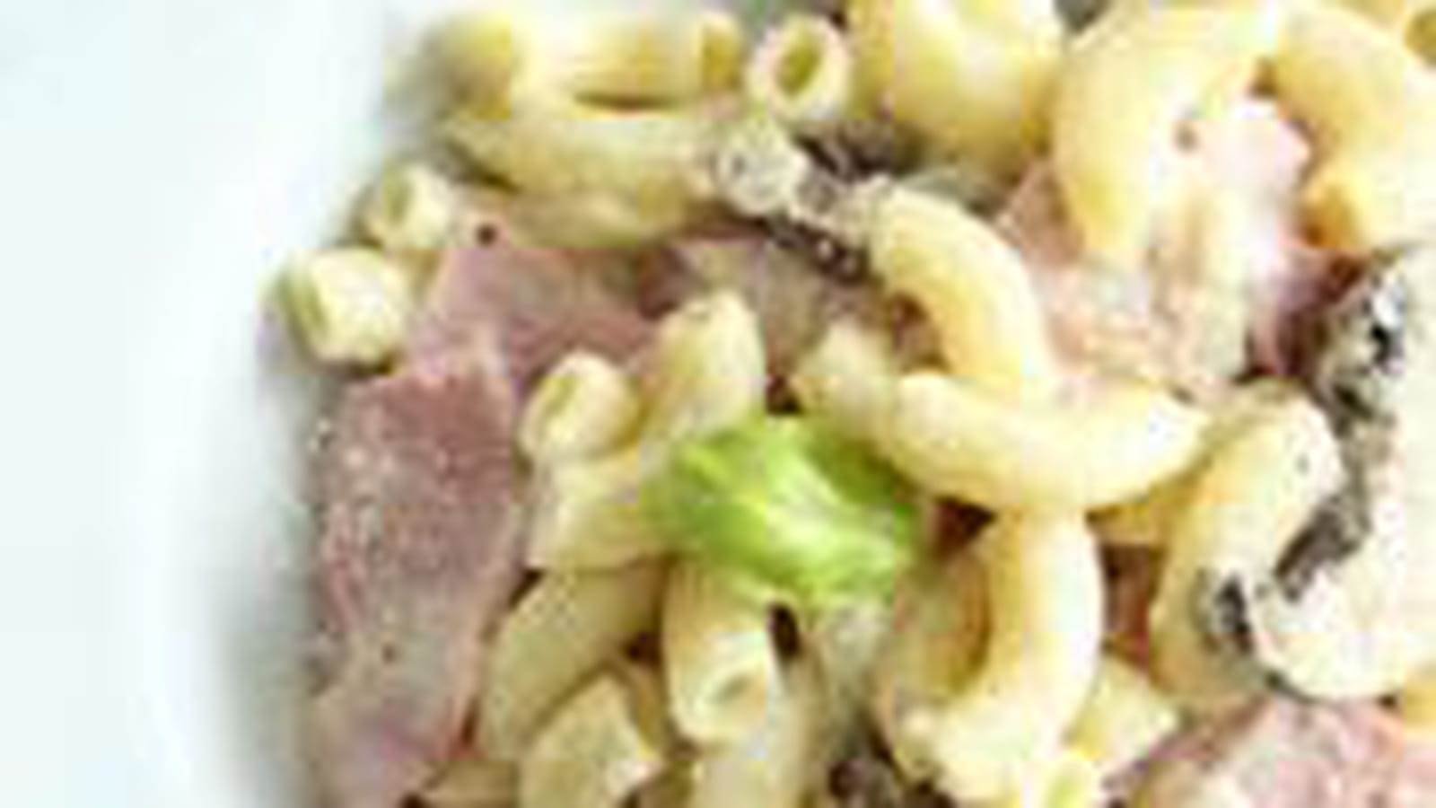 Risotto de coquillettes au jambon