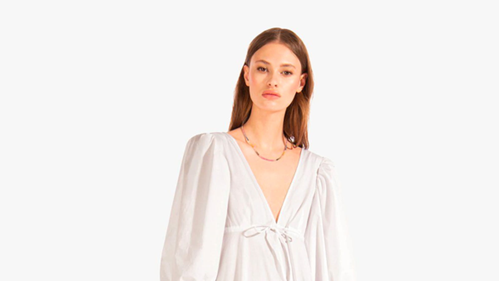 Robe blanche Staud 