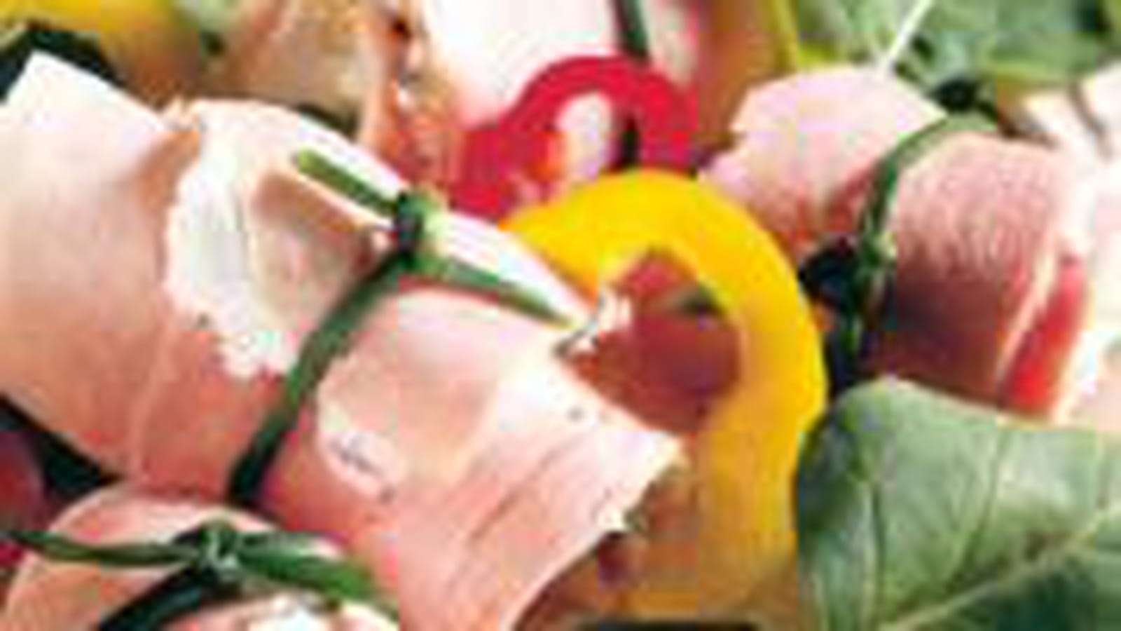 Bouchée de jambon au chèvre