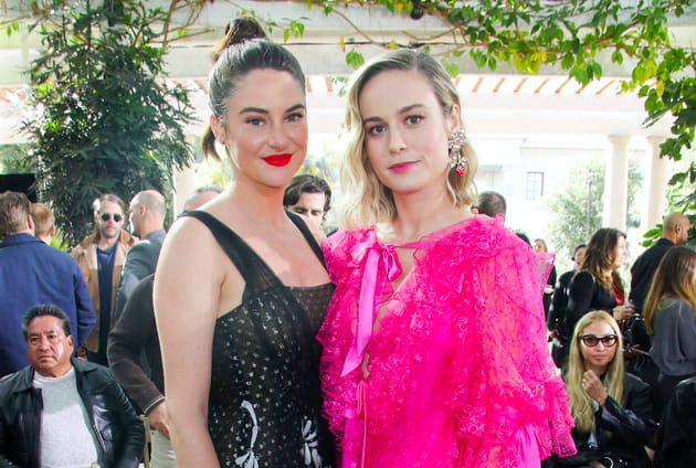 Shailene Woodley et Brie Larson au d&eacute;fil&eacute; Rodarte