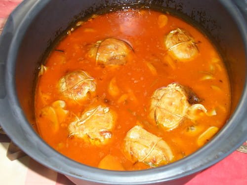 Paupiettes de veau à ma façon