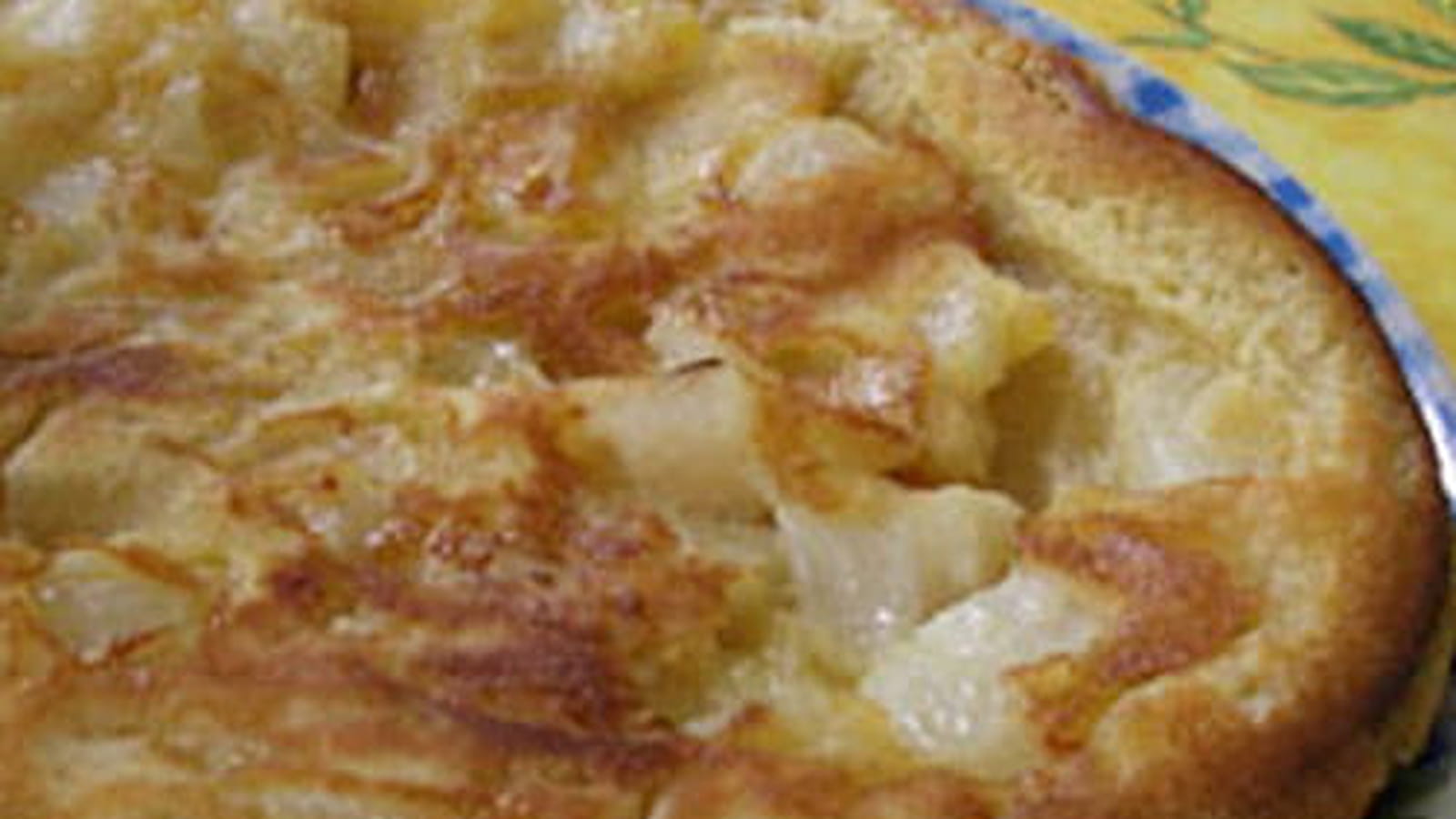 Gâteau aux cerises à la poêle