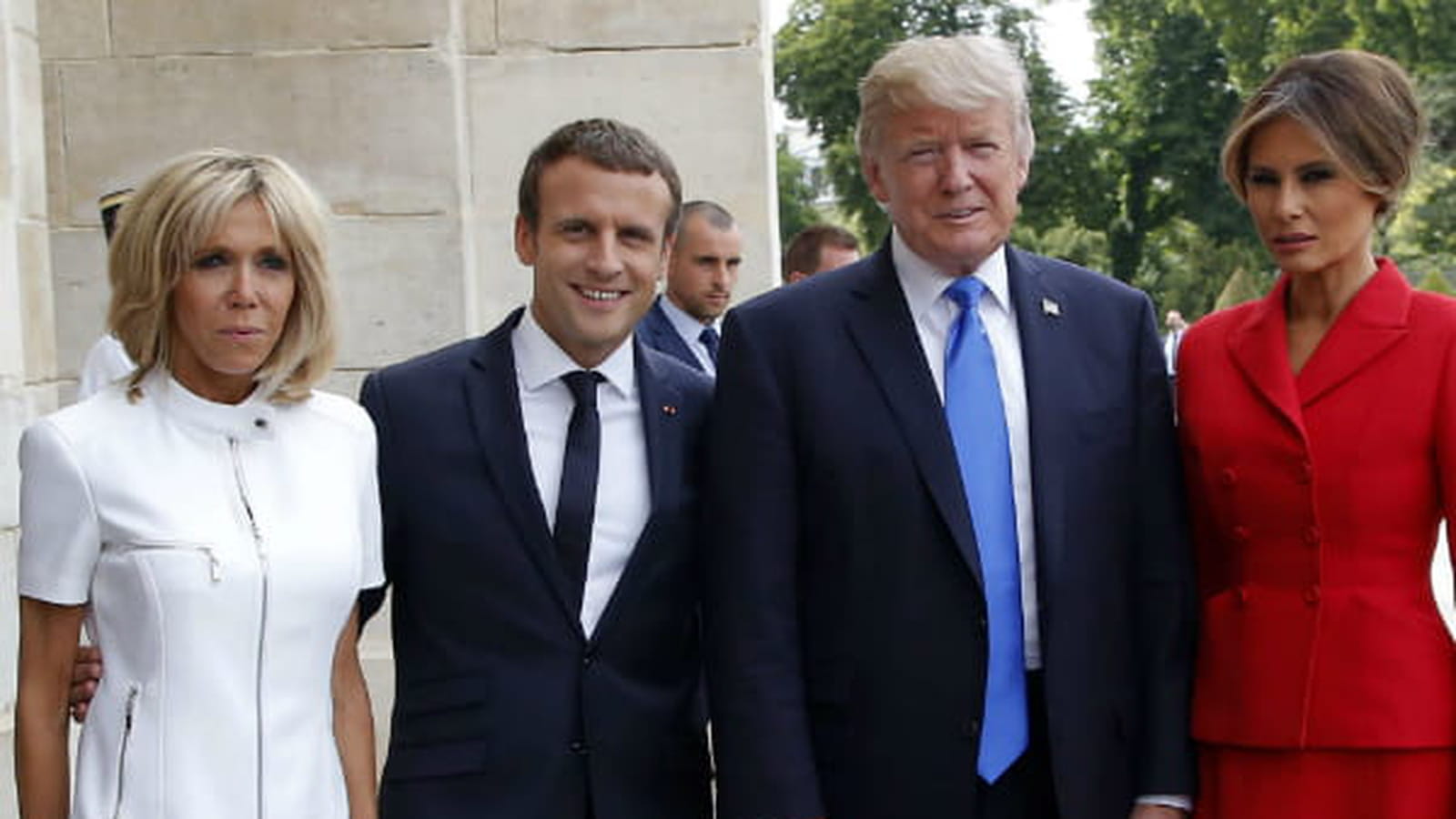 Brigitte Macron le 13 juillet 2017