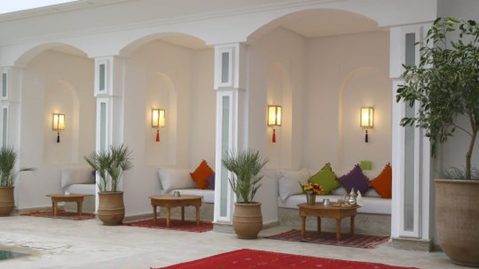 Déco ensoleillée dans un riad