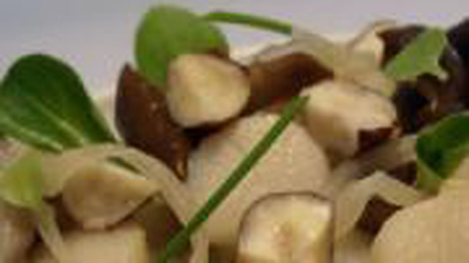 Pétoncles champignon noisettes
