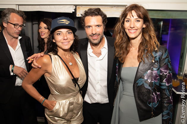 Sandra Sisley, Nicolas Bedos et Doria Tillier &agrave; la 7e soir&eacute;e Sandra&Co le 20&nbsp;mai