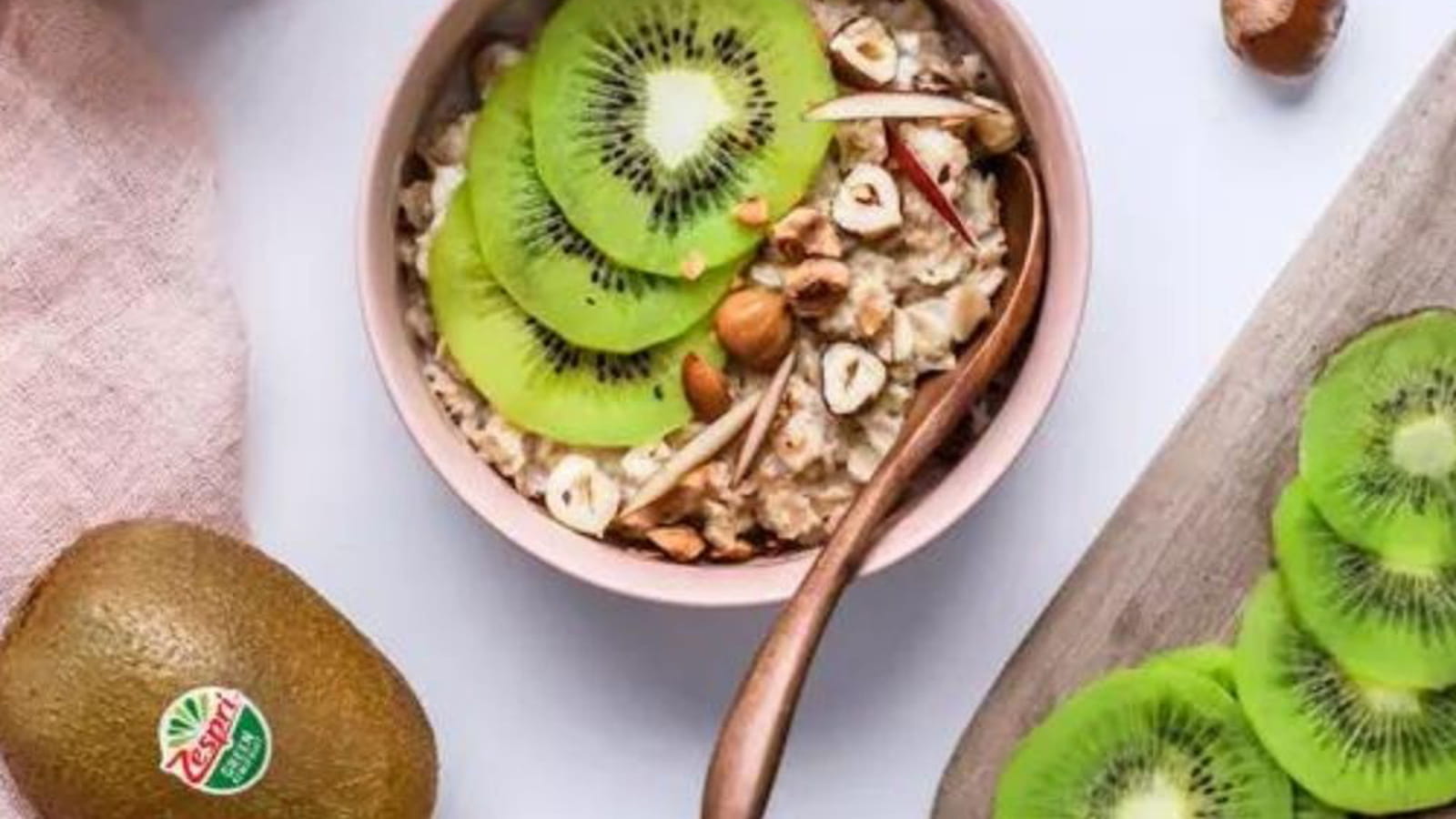 Porridge au kiwi
