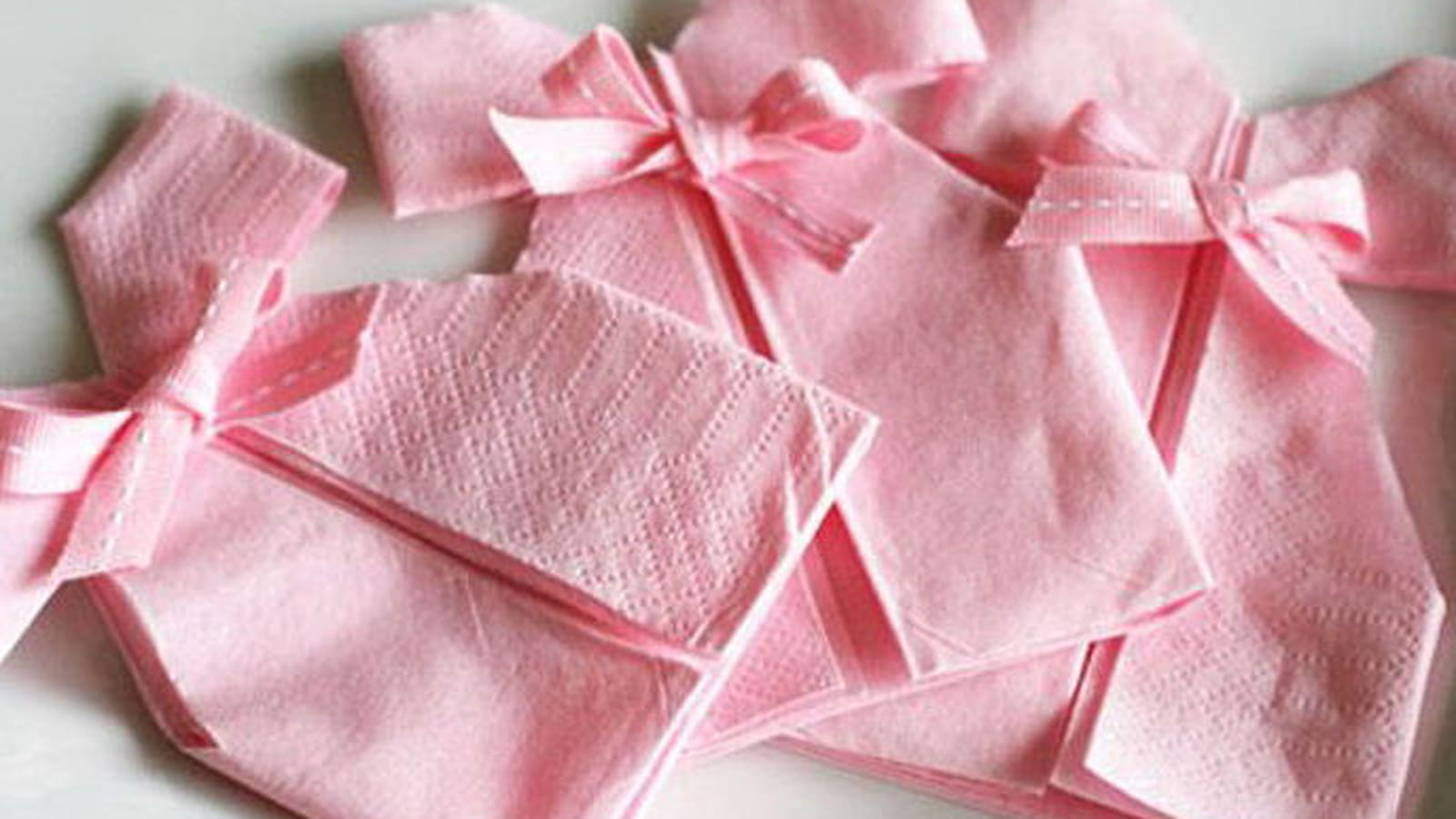 Des serviettes originales