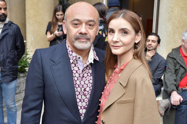 Christian Louboutin et Clotilde Courau