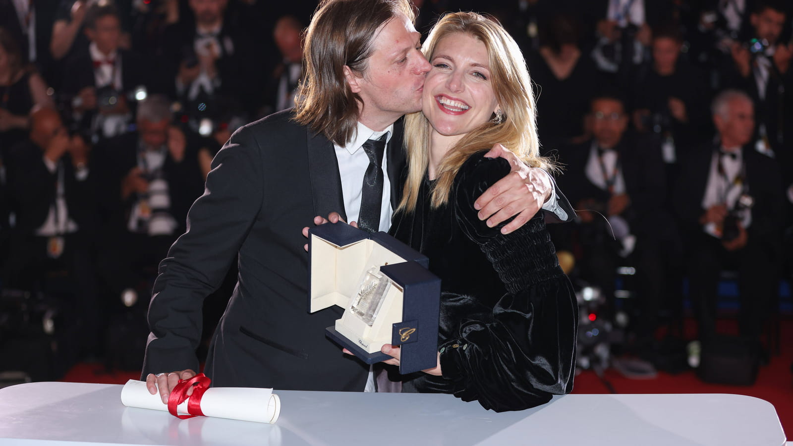 Felix Van Groeningen et Charlotte Vandermeersch
