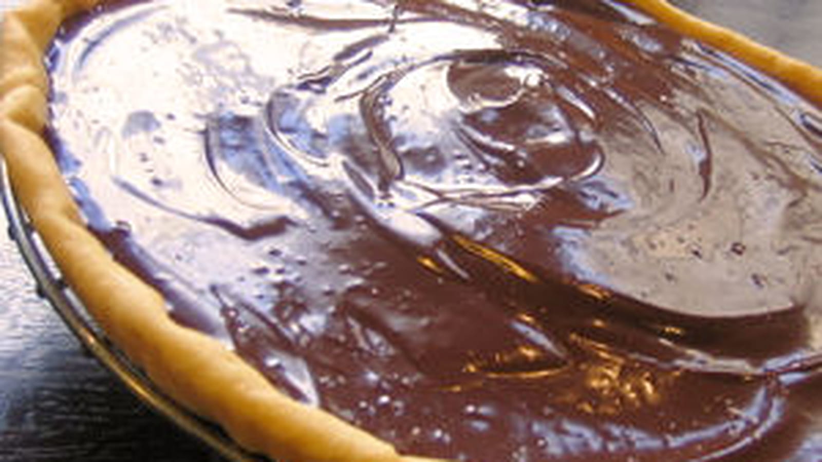 Tarte au chocolat minute