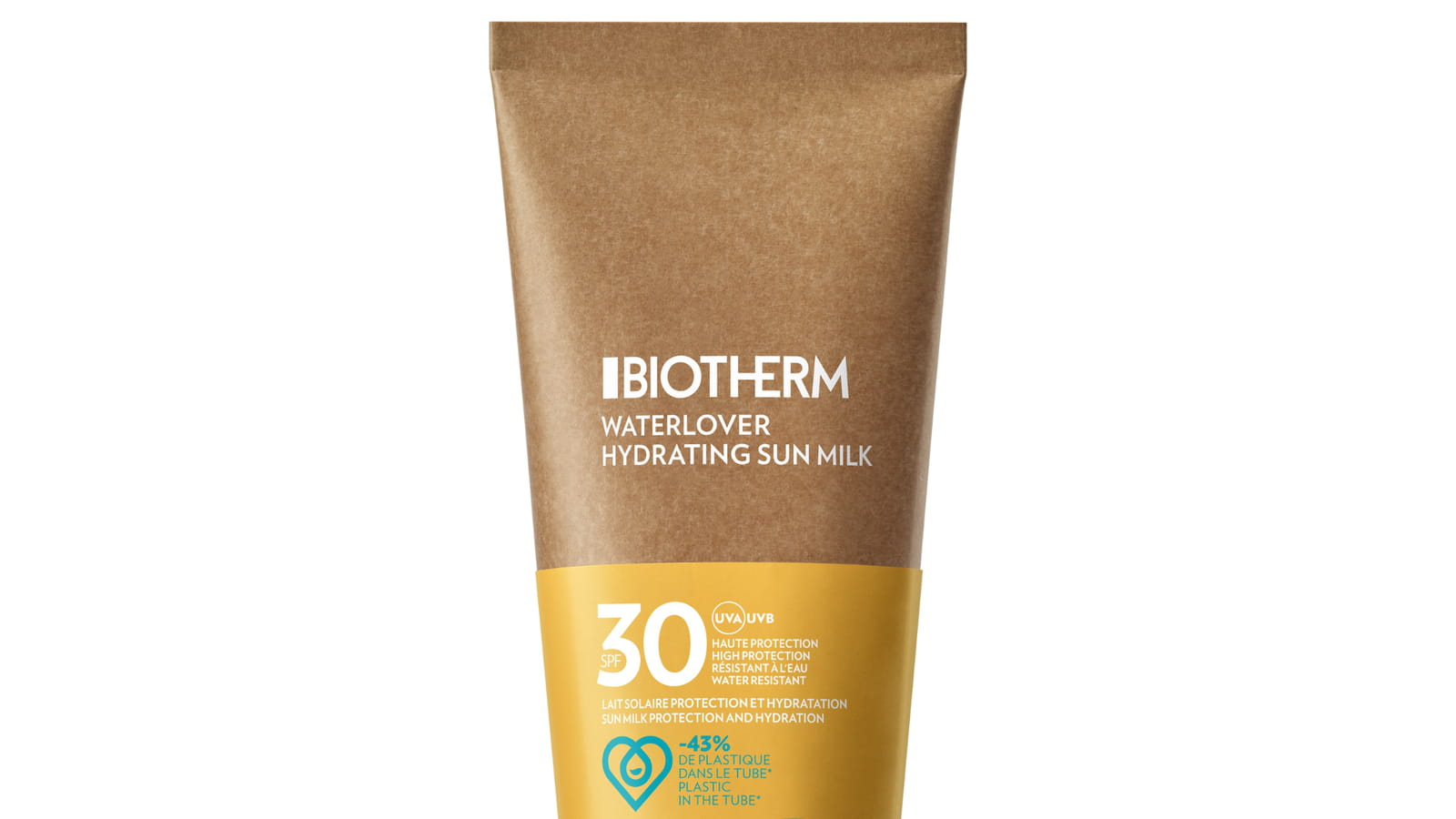 Waterlover lait solaire protection et hydratation SPF30, Biotherm
