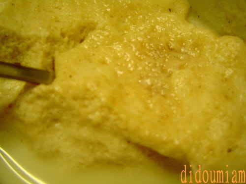 Mousses à la crème de marrons