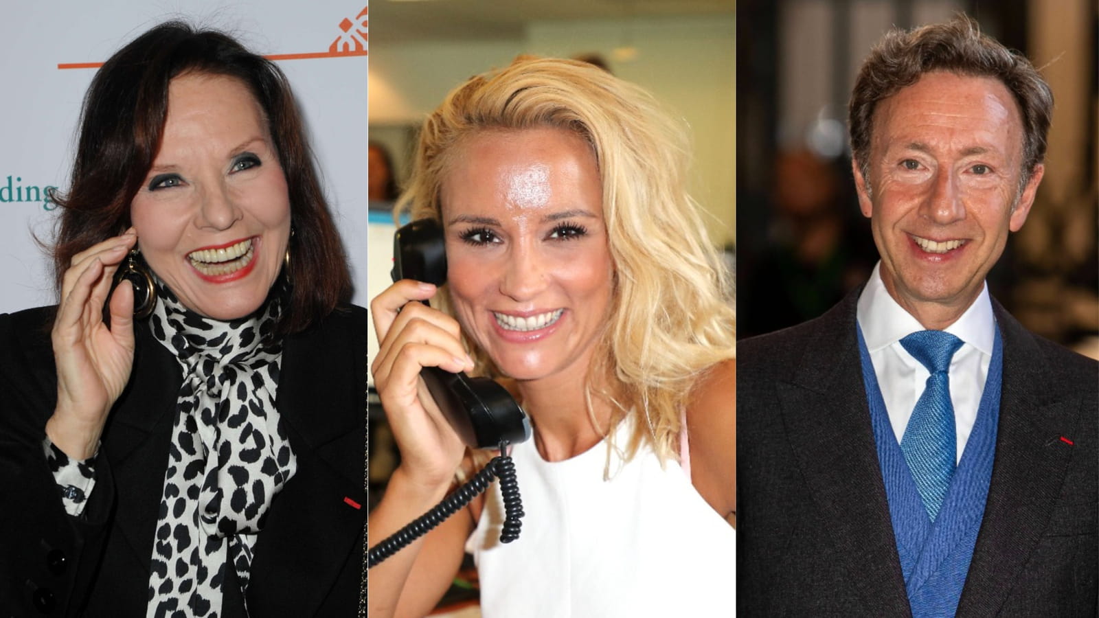Denise Fabre, Elodie Gossuin et Stéphane Bern