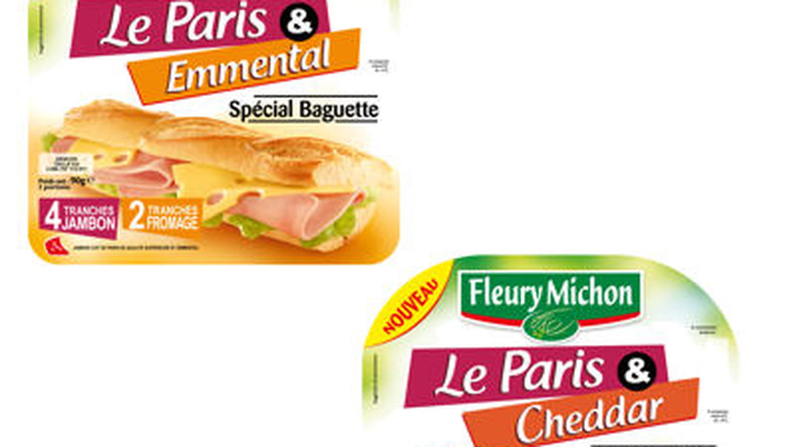 Jambon de Paris spécial baguette de Fleury Michon