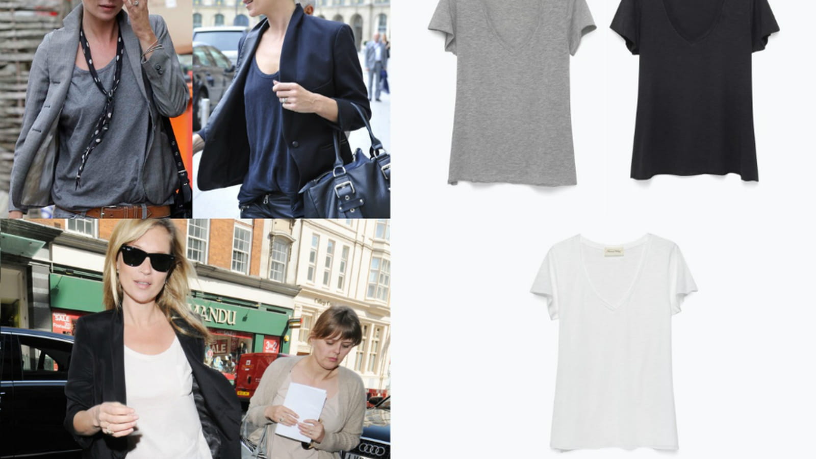 Les t-shirts unis