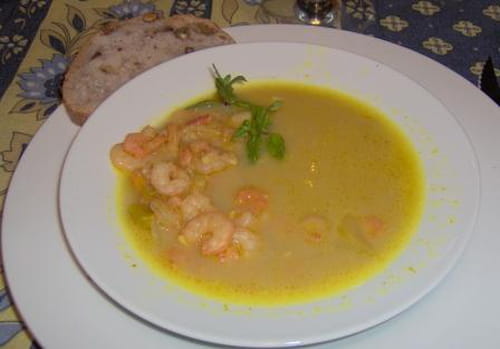Crevettes à la Mélanie