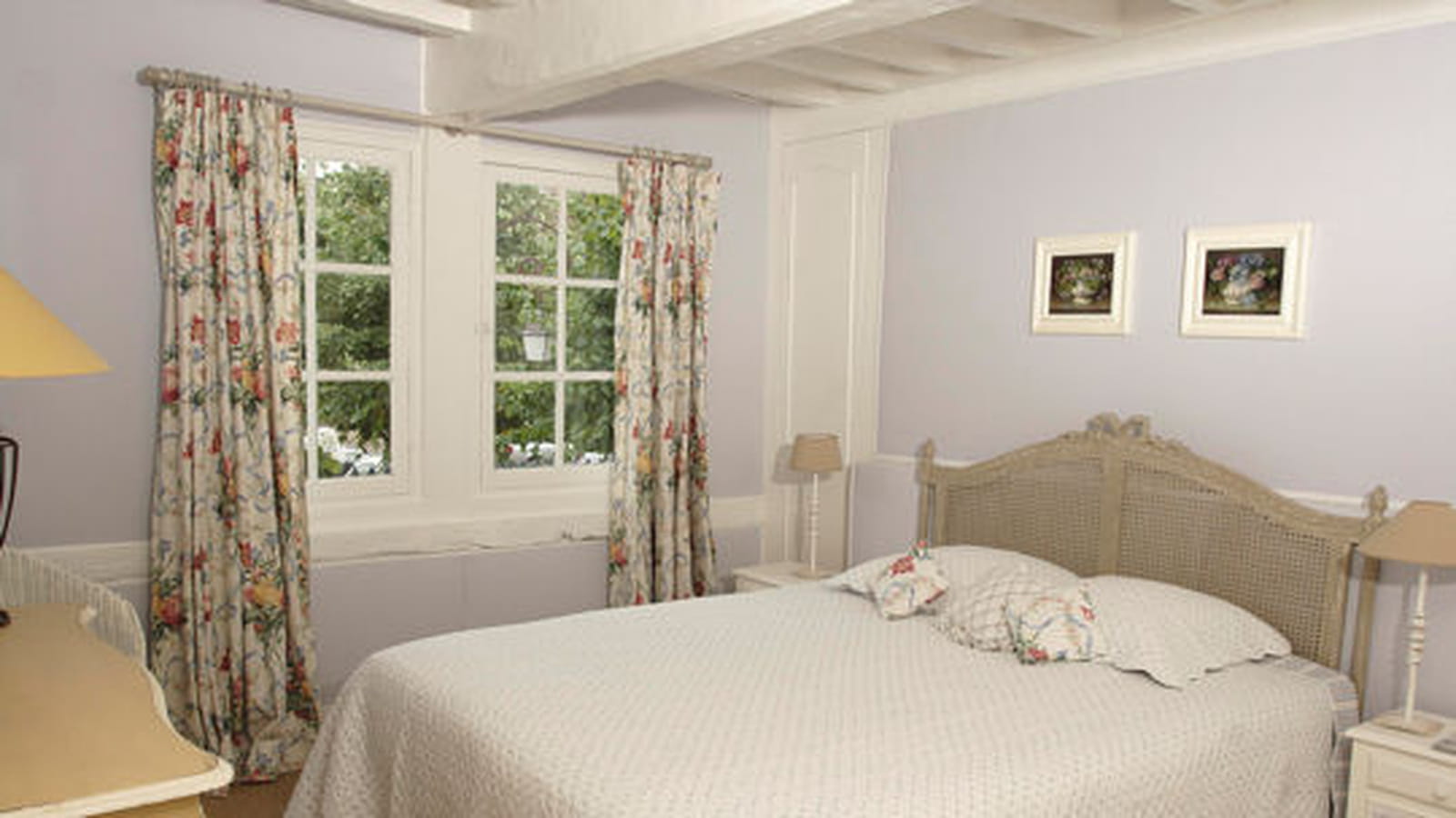 Chambre bleue