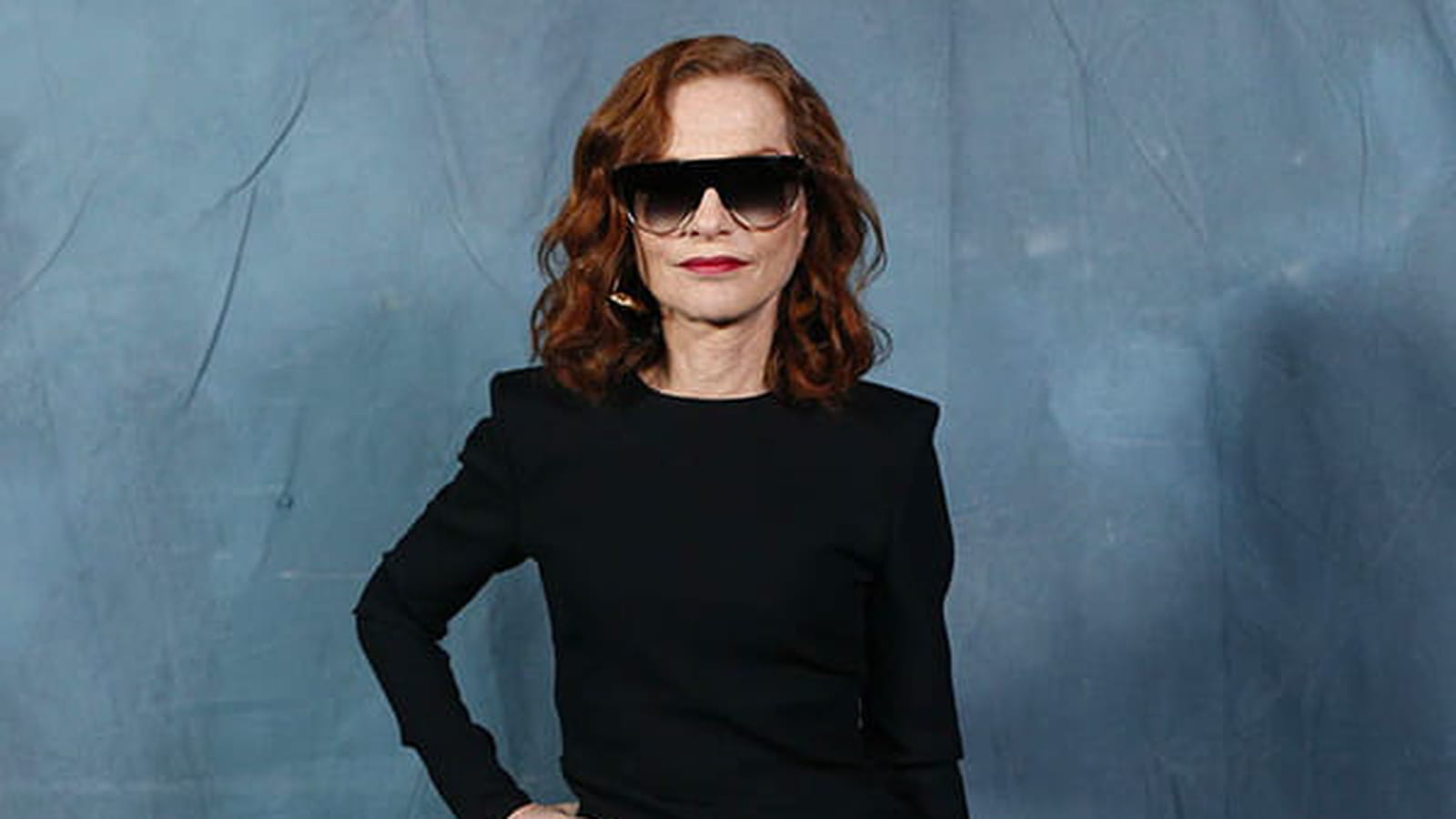 Isabelle Huppert le 30 septembre 2018