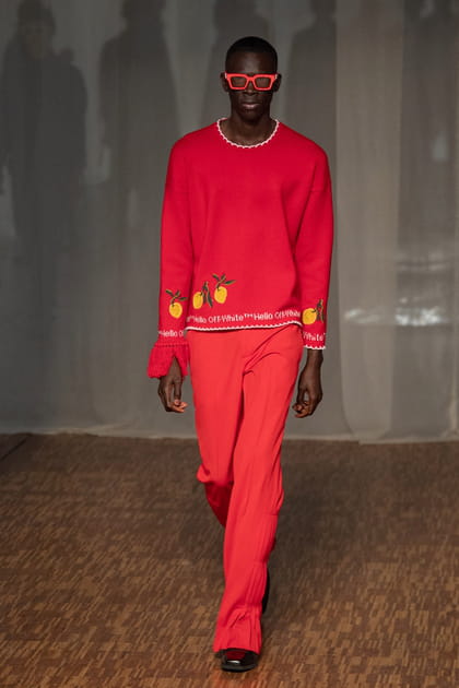 D&eacute;fil&eacute; Off-White Homme automne-hiver 2020-2021