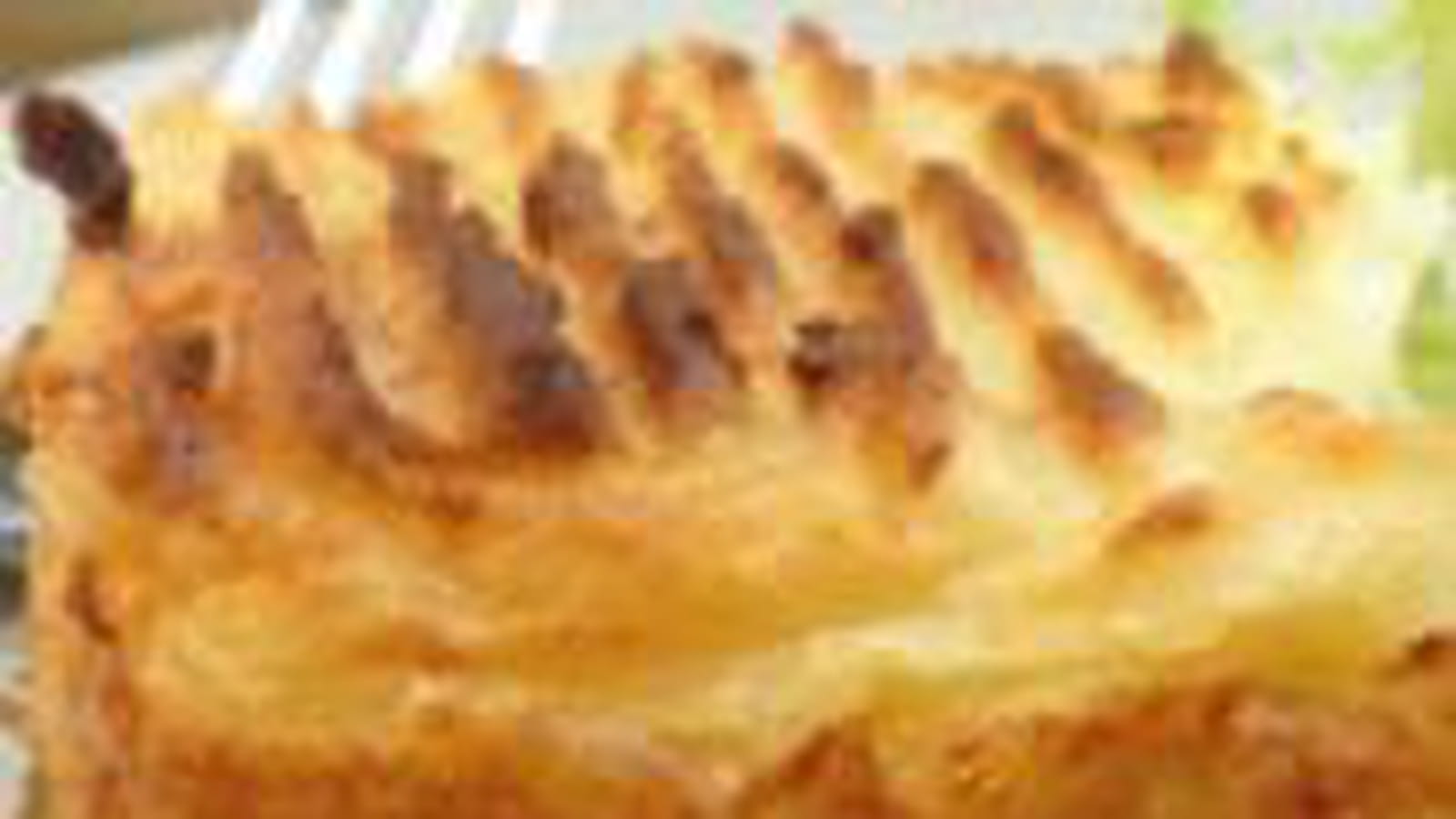 Parmentier de confit de canard aux noisettes