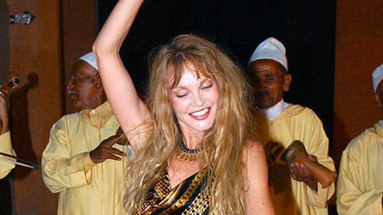 Arielle Dombasle le 4 octobre 2003