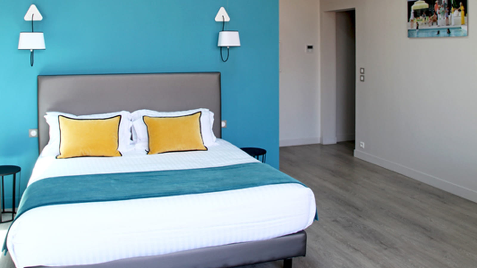 Chambre bleue