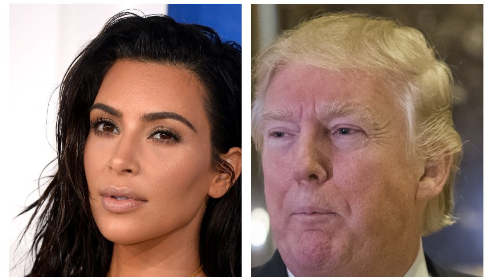 Kim Kardashian et Donald Trump