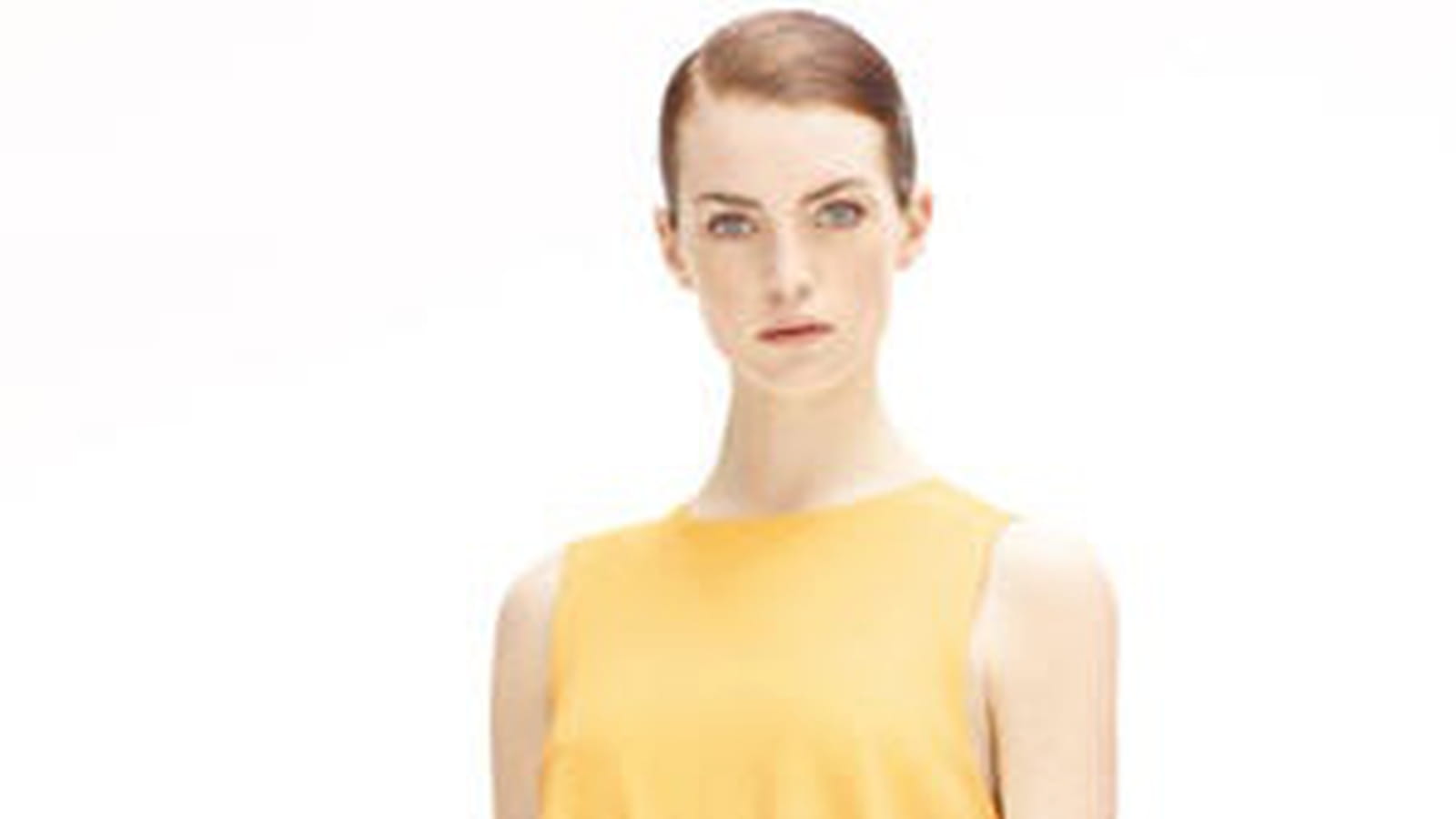 Robe jaune de Sandro