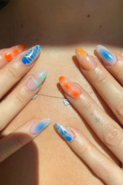 7&nbsp;tendances de manucures &agrave; absolument tester cet &eacute;t&eacute;