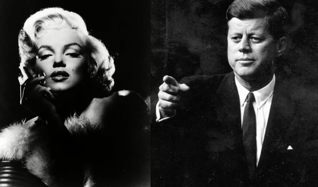 3e : Marylin Monroe et John Fitzgerald Kennedy