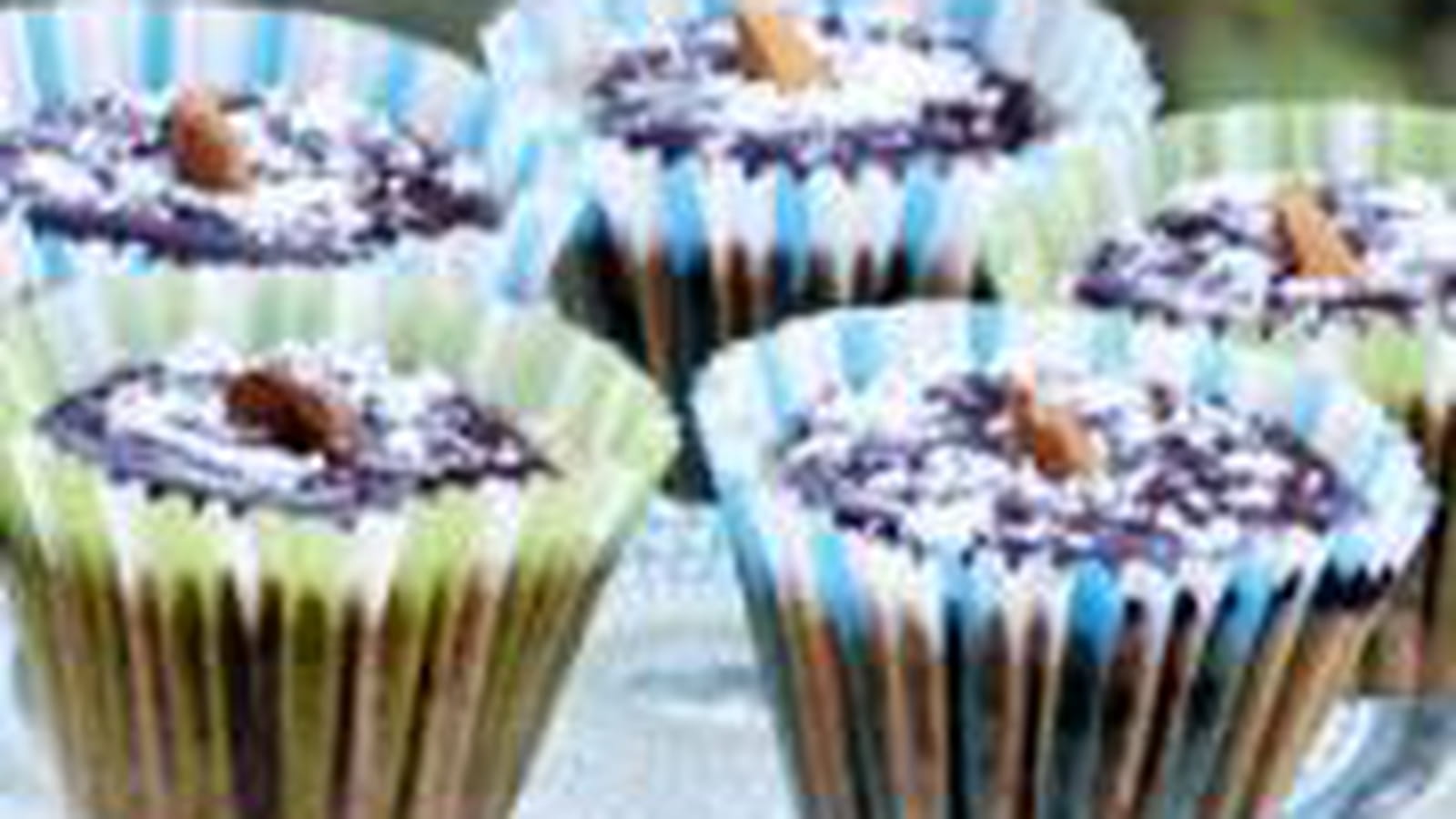 Moelleux banane avoine, topping chocolat