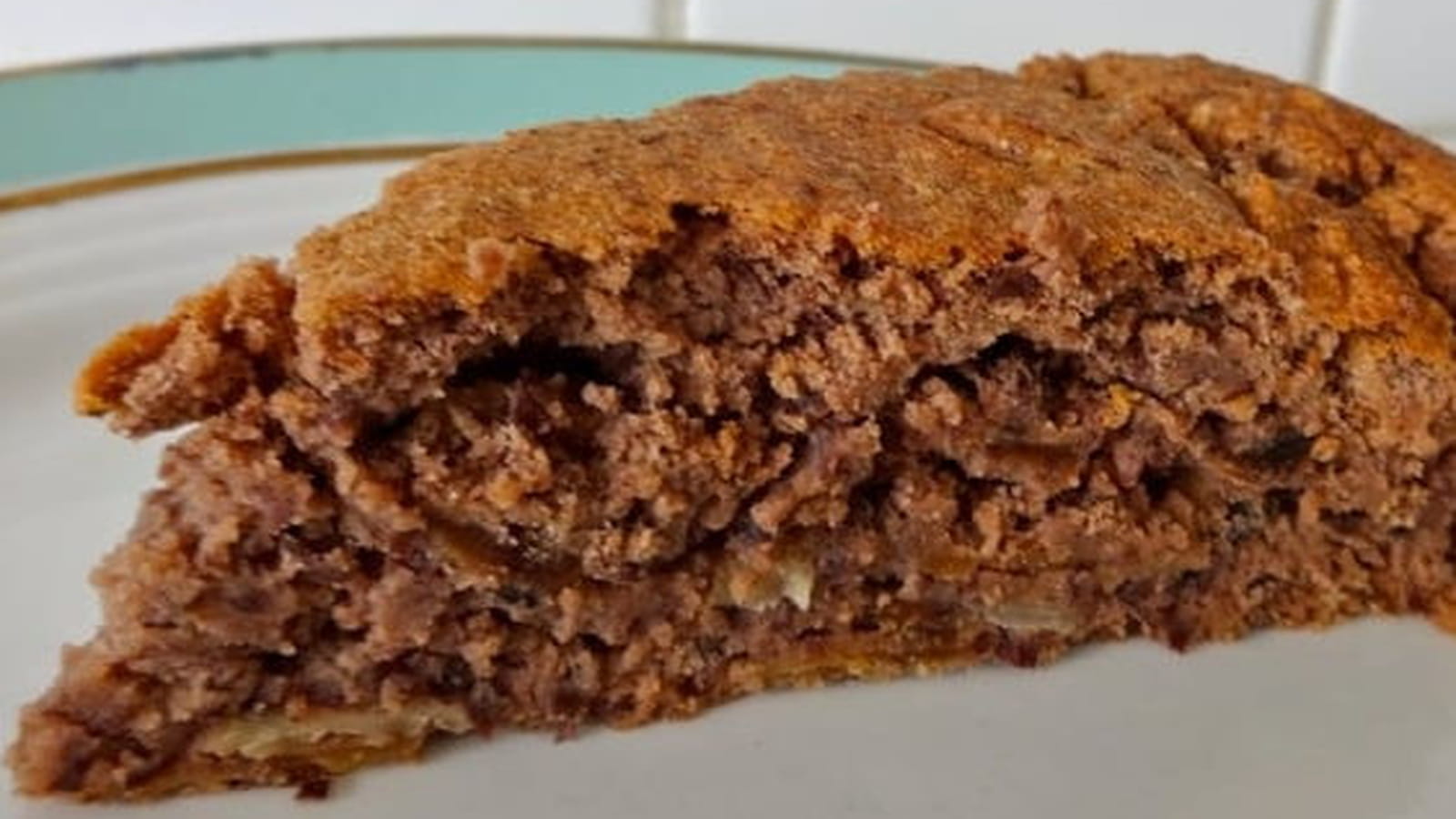 Gâteau sans gluten aux haricots secs