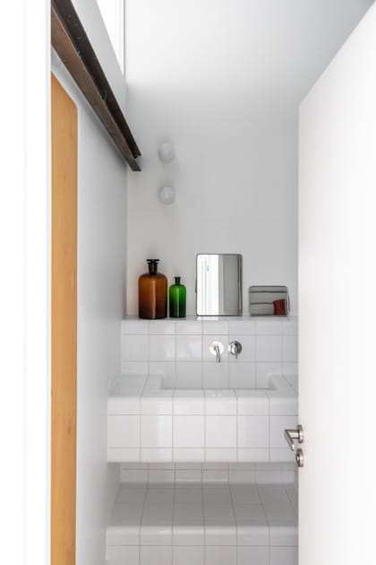 Apr&egrave;s&nbsp;: une salle d'eau moderne et bien pens&eacute;e