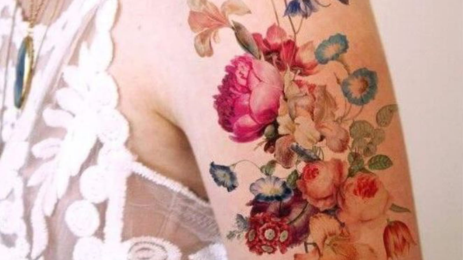 Les fleurs colorées