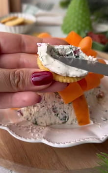 Fromage boule de Noël : Etape 5